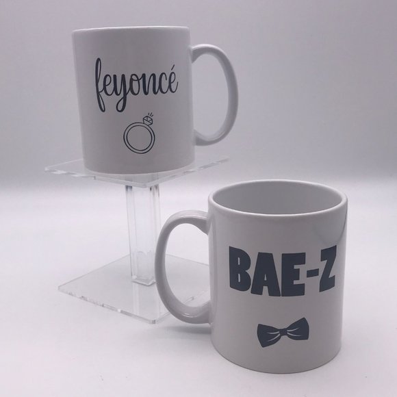 feyonce and bae z mugs
